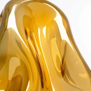 KARE Dough lampa stołowa szklany klosz, złota - Lampy stojące - miniaturka - grafika 4