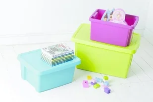 Curver POJEMNIK ESSENTIALS 16L Z PRZYKRYWKĄ FIOLETOWY (225368) - Pojemniki kuchenne - miniaturka - grafika 4