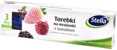 Folia, papier śniadaniowy, serwetki - Stella Torebki na mrożonki ze struną 3 l 10szt. - miniaturka - grafika 1