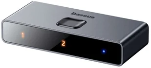 Baseus Dwukierunkowy rozdzielacz Baseus Splitter Full HDMI 4K 30Hz 2x1 1x2 CAHUB-BC0G - Adaptery i przejściówki - miniaturka - grafika 5