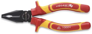 hogert technik Szczypce uniwersalne 200 mm, 1000 V, VDE HT1P907 HT1P907 - Akcesoria do elektronarzędzi - miniaturka - grafika 2