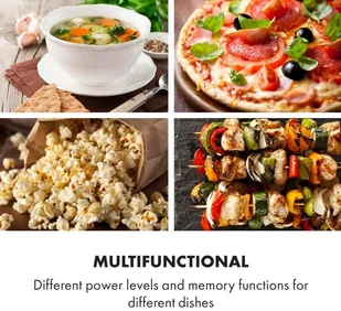 Kuchenka mikrofalowa Klarstein Pro Bestzeit - Kuchenki mikrofalowe - miniaturka - grafika 6