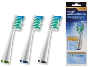 Waterpik Końcówki do szczoteczki sonicznej SRRB-3E 3szt. (SR-1000,SR-3000,WP-900) - Końcówki do szczoteczek elektrycznych - miniaturka - grafika 2