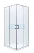 Kabiny prysznicowe - Roca TOWN 90x90x195 AMP160901M - miniaturka - grafika 1