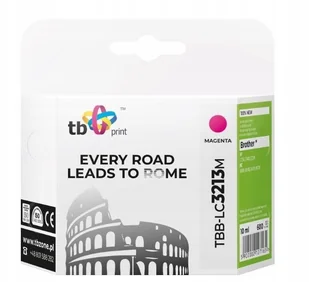 Brother tb print TB Print Tusz do DCP-J722DW Magenta TBB-LC3213M 100% nowy ERTBPB00LC3213M - Dodatki do drukarek i skanerów - miniaturka - grafika 2