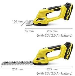 TROTEC PGGS 10-20V BEZ AKU - Nożyce do trawy - miniaturka - grafika 2