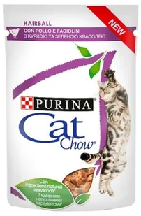 Purina Cat Chow Hairball Kurczak saszetka 85g - Mokra karma dla kotów - miniaturka - grafika 2
