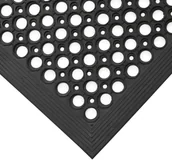 Pozostałe wyposażenie warsztatu - Coba Mata Stanowiskowa Rampmat Czarny 0.8 M X 1.2 M (10 Mm) - miniaturka - grafika 1