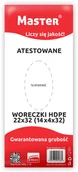 Worki na śmieci - Master Woreczki foliowe Hdpe 22*32 solidne 1000szt - miniaturka - grafika 1