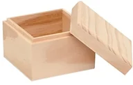 Pudełka i szkatułki - Glorex GmbH glorex drewnianym pudełku, drewno, naturalny, 9 x 9 x 7 cm 6 1682 602 - miniaturka - grafika 1