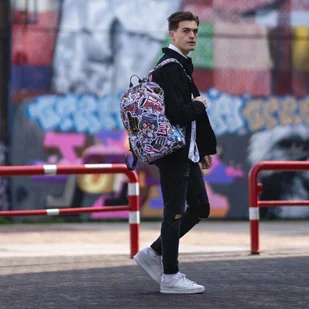 XD Design Plecak antykradzieżowy miejski XD Design Bobby Soft Art Art - graffiti P705.868 - Plecaki - miniaturka - grafika 23