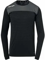Koszulki sportowe męskie - Kempa Kempa EMotion 2.0 męska koszulka z długim rękawem, czarna/antracytowa, L 200226801 - miniaturka - grafika 1