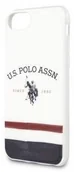 Etui i futerały do telefonów - Obudowa dla telefonów komórkowych U.S Polo Tricolore na Apple iPhone 8/SE 2020) USHCI8PCSTRB) Biały - miniaturka - grafika 1