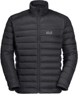 Kurtki i kamizelki sportowe damskie - Jack Wolfskin kurtka puchowa męska JWP S Black - miniaturka - grafika 1
