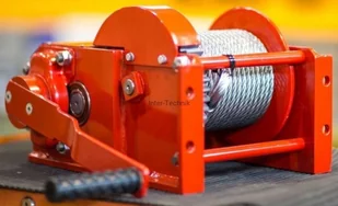 Vidaxl 224 linowa ręczna udźwig:1500 kg długość liny 15m) 22477638 77638-uniw - Wciągarki - miniaturka - grafika 2