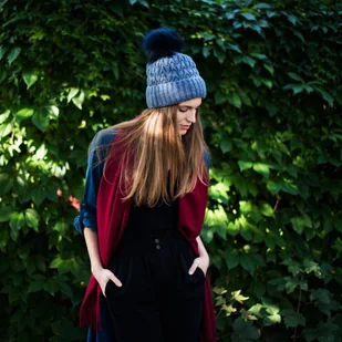 Art of Polo Polska czapka Zimowy poranek - Czapki damskie Art of Polo Polska czapka Zimowy poranek - Czapki damskie - miniaturka - grafika 3