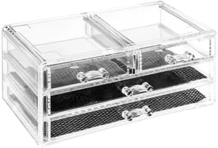 Organizer na biżuterię drobiazgi akcesoria 4 szufladki 155918 - Pudła i pojemniki do przechowywania - miniaturka - grafika 2