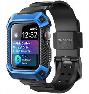SupCase Opaska na Apple Watch Series 4 marki SUPCASE [Unicorn Beetle Pro], 44 mm, wytrzymała sportowa opaska zastępcza i ramka ochronna na zegarek Apple Watch, model z 2018 roku - Akcesoria do smartwatchy - miniaturka - grafika 2