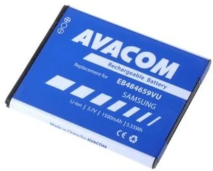 Avacom Bateria do telefonu Samsung Galaxy W Li-Ion 3,7V 1500mAh Zamiennik EB484659VU) GSSA-S5820-S1500A - Baterie do telefonów Avacom Bateria do telefonu Samsung Galaxy W Li-Ion 3,7V 1500mAh Zamiennik EB484659VU) GSSA-S5820-S1500A - Baterie do telefonów - miniaturka - grafika 1