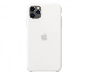 APPLE Etui Silicone Case do iPhone 11 Pro Max Biały MWYX2ZM/A MWYX2ZM/A - Etui i futerały do telefonów - miniaturka - grafika 3
