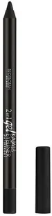 Deborah 2in1 Gel Kajal & Eyeliner Waterproof kredka do oczu 6 g 01 Black | Produkt dostępny | Kurier 9,99zł - Cienie do powiek - miniaturka - grafika 3