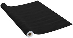 vidaXL Okleina meblowa samoprzylepna, ciemne drewno, 500x90 cm, PVC vidaXL - Naklejki na drzwi i meble - miniaturka - grafika 2