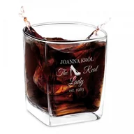 Szklanki - Murrano Szklanka do Whisky Grawer The Real Lady SZC-032 - miniaturka - grafika 1