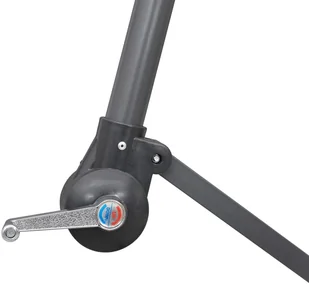 vidaXL Wiszący parasol, terakotowy, 3 m, aluminiowy słupek vidaXL - Parasole ogrodowe - miniaturka - grafika 6