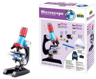 Dromader ZABAWKI Mikroskop 100, 400, 1200 x - Mały naukowiec - miniaturka - grafika 2