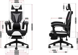 huzaro Fotel Combat 4.2 White - Fotele gamingowe - miniaturka - grafika 20