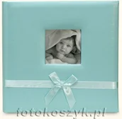 Albumy fotograficzne - Lotmar Album Blupik niebieski box (tradycyjny 40 kremowych stron) - miniaturka - grafika 1