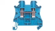 Kostki, złączki, wtyczki - Schneider Electric Złączka szynowa 2-przewodowa 4mm2 niebieska NSYTRV42BL NSYTRV42BL - miniaturka - grafika 1