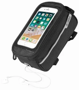 Forever Torba na rower s pouzdrem na telefon OEM100508) Czarna - Uchwyty samochodowe do telefonów - miniaturka - grafika 2