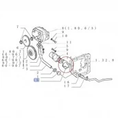 Części i akcesoria do maszyn rolniczych - NEW HOLLAND CASE USZCZELKA PTO 5154869 5154869 - miniaturka - grafika 1