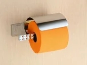 Stojaki i wieszaki na papier toaletowy - Blue Water Uchwyt ART PLATINO PAN-86062 na papier toaletowy z klapką - miniaturka - grafika 1