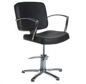 Fotele fryzjerskie - Barbiero Fotel fryzjerski Dario czarny BH-8163 BH-8163/127 - miniaturka - grafika 1
