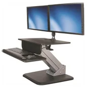 Uchwyty do telewizora - StarTech.com StarTech.com Sit to Stand Workstation with One Touch Height Adjustment - mounting kit ARMSTS - miniaturka - grafika 1