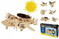 Puzzle - Robotime Samolot Awacs Puzzle 3D Drewno Solar Eko - miniaturka - grafika 1