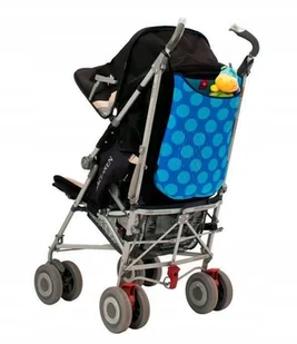 Quaranta Settimane Torba na wózek z neoprenu, Zielona w Kropki - Torby i organizery dla mam - miniaturka - grafika 3