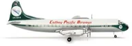 Figurki dla dzieci - Herpa Miniaturmodelle GmbH Cathay Pacific Airways, Lockheed L-188A Electra 60th Anniversary 562034 - miniaturka - grafika 1