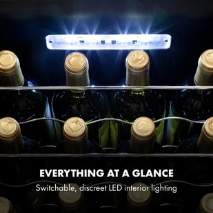 Klarstein HEA-Shiraz 20 slim - Chłodziarki do wina - miniaturka - grafika 9