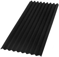 Pokrycia dachowe - Onduline Płyta Base 0 86 x 2 m czarna - miniaturka - grafika 1