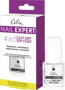 Celia Nail Expert Top Coat do paznokci 60 SEC - Lakiery do paznokci - miniaturka - grafika 2