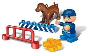 Banbao 9606 Young Ones Policjant z psem - Klocki - miniaturka - grafika 2
