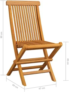 vidaXL Krzesła ogrodowe z jasnoniebieskimi poduszkami, 2 szt., tekowe 3062479 - Fotele i krzesła ogrodowe - miniaturka - grafika 11