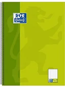 Notesy i bloczki - Oxford 100050362 Collegeblock zeszyt, format A4+, w kratkę i w linie, 80 kartek, papier Optic Paper 90 g/m, 10 sztuk, jasnozielony 100050362 - miniaturka - grafika 1