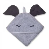 Smoczki do butelek - Hi Little One Hi Little One - Hi Little One  -  Ręcznik z Kapturem 100 x 100 Elephant Hooded Bath Towel Iron - miniaturka - grafika 1