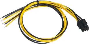 Akyga Przewód zasilający AK-SC-19 Pci-e 6pin 45cm - Kable komputerowe i do monitorów - miniaturka - grafika 2