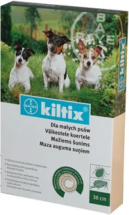 Bayer KILTIX OBROŻA 35/38CM DLA MAŁYCH PSÓW - Artykuły przeciw pasożytom Bayer KILTIX OBROŻA 35/38CM DLA MAŁYCH PSÓW - Artykuły przeciw pasożytom - miniaturka - grafika 2