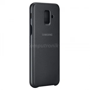 Samsung Etui Wallet Cover do Galaxy A6 2018 Czarny EF-WA600CBEGWW EF-WA600CBEGWW - Etui i futerały do telefonów - miniaturka - grafika 3